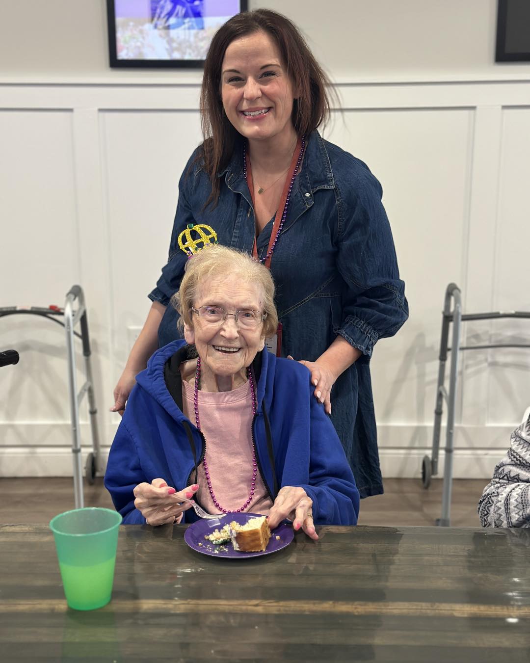 OSL caregiver and resident — message from our founder